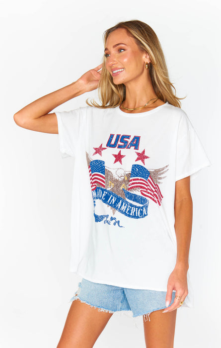 Show Me Your Mumu Airport Tee in Made in American