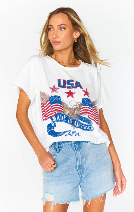 Show Me Your Mumu Airport Tee in Made in American